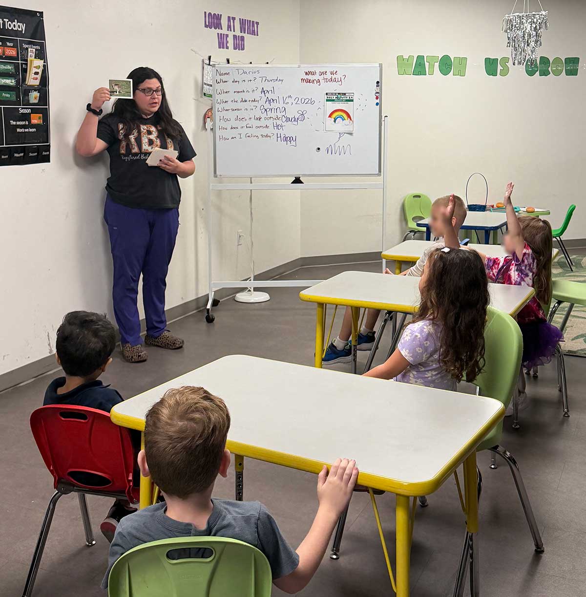 Bridge Into Our ABA School Program learning school skills